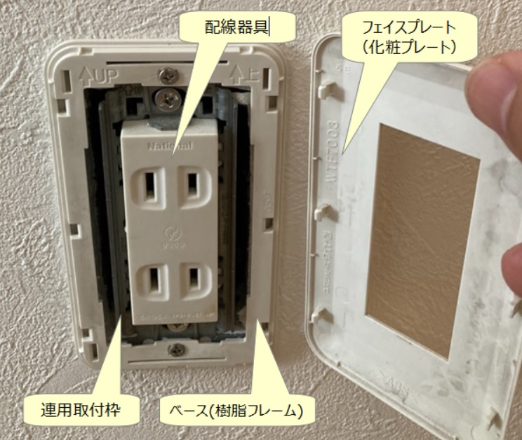 Diy パナソニック製配線器具 フルカラーとワイド２１の違い